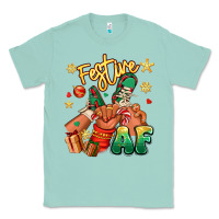 Seafoam festive af christmas black kid sneakers Classic Tee - RanaPortraitStore