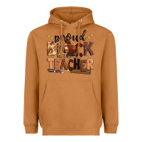 Meerkat proud black teacher Heavyweight Hoodie - Zillion Design Studio