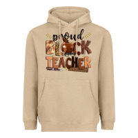 Mushroom proud black teacher Heavyweight Hoodie - Zillion Design Studio
