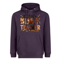 Plum proud black teacher Heavyweight Hoodie - Zillion Design Studio