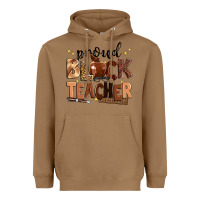 Toasted Coconut proud black teacher Heavyweight Hoodie - Zillion Design Studio