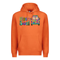 Carrot hippie soul caravan Premium Hoodie - BarkalooDesign