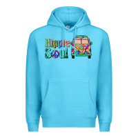 Ocean Blue hippie soul caravan Premium Hoodie - BarkalooDesign