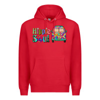 Red hippie soul caravan Premium Hoodie - BarkalooDesign
