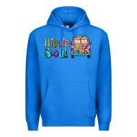 True Royal hippie soul caravan Premium Hoodie - BarkalooDesign