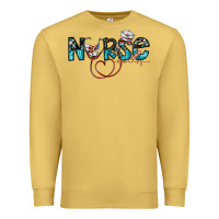 Antique Gold nurse Premium Sweatshirt - SublimationCraftShop