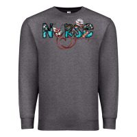 Charcoal Heather nurse Premium Sweatshirt - SublimationCraftShop