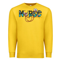 Lemon nurse Premium Sweatshirt - SublimationCraftShop