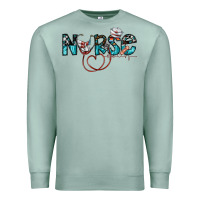Seafoam nurse Premium Sweatshirt - SublimationCraftShop