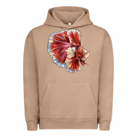 Pigment Burro Betta Fish Urban Hoodie - LillyAllenDesigns
