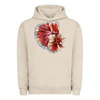 Pigment French Oak Betta Fish Urban Hoodie - LillyAllenDesigns