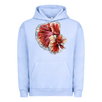 Pigment Grape Ice Betta Fish Urban Hoodie - LillyAllenDesigns