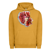 Pigment Peanut Butter Betta Fish Urban Hoodie - LillyAllenDesigns