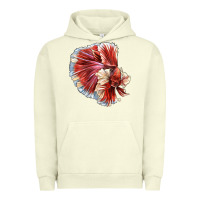 Pigment Pistachio Betta Fish Urban Hoodie - LillyAllenDesigns