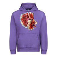 Tulip Betta Fish Urban Hoodie - LillyAllenDesigns