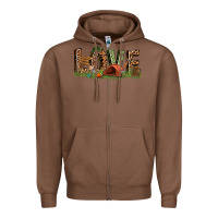 Chestnut love camping Zipper Hoodie - texasbilliewilder