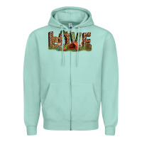 Love Camping Zipper Hoodie | Teevron