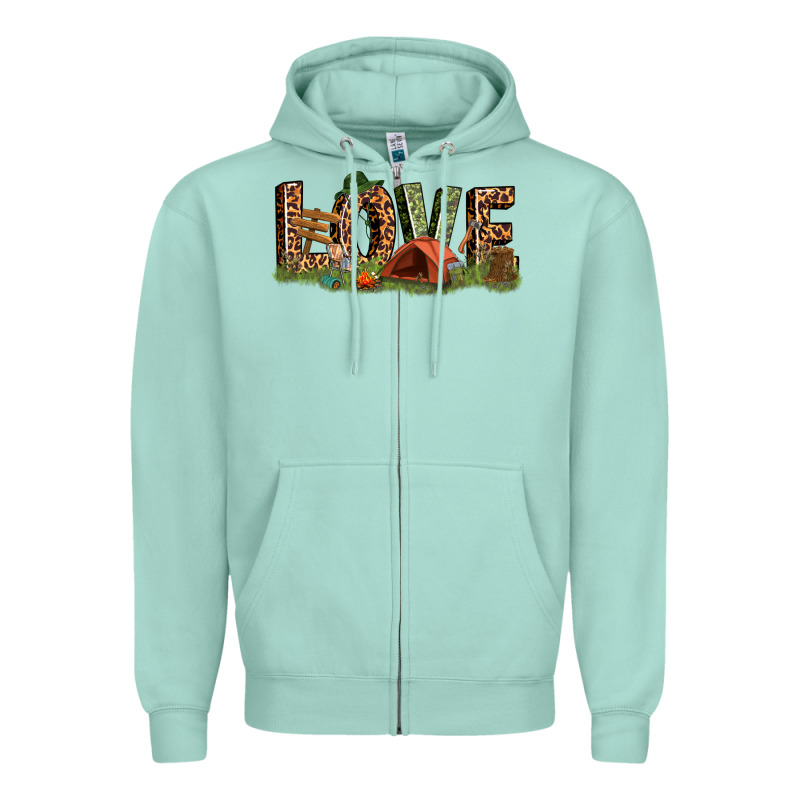 Love Camping Zipper Hoodie by texasbilliewilder | Teevron