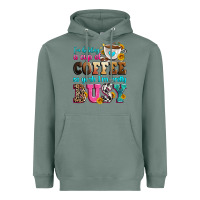 Sage i'm holding a cup of coffee so yeah i'm pretty bus Heavyweight Hoodie - Zillion Design Studio