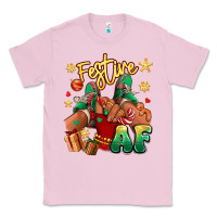 Bubblegum Pink festive af christmas black girl children sneakers Classic Tee - RanaPortraitStore