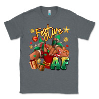 Charcoal Heather festive af christmas black girl children sneakers Classic Tee - RanaPortraitStore