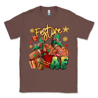 Chestnut festive af christmas black girl children sneakers Classic Tee - RanaPortraitStore