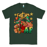 Sports Green festive af christmas black girl children sneakers Classic Tee - RanaPortraitStore