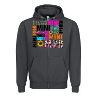 Smoke mini gemstone sunflower Zipper Hoodie - texasbilliewilder