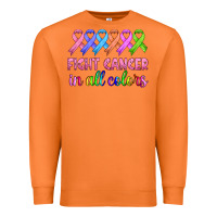 Carrot fight cancer in all colors Premium Sweatshirt - HRA Design Shop
