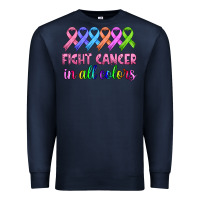 Fight Cancer In All Colors Premium Sweatshirt | Teevron