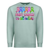 Seafoam fight cancer in all colors Premium Sweatshirt - HRA Design Shop