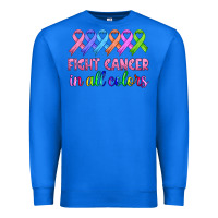 True Royal fight cancer in all colors Premium Sweatshirt - HRA Design Shop