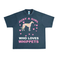 Just A Girl Who Loves Whippets Urban Heavy Tee | Teevron