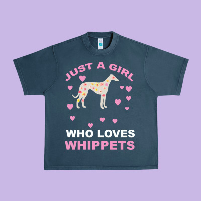 Just A Girl Who Loves Whippets Urban Heavy Tee Designed By Bettercallsaul