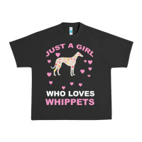 Pigment Black Just A Girl Who Loves Whippets Urban Heavy Tee - Bettercallsaul
