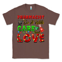 Chestnut pharmacist do it with care and love christmas Classic Tee - FaDigitalArtStudio
