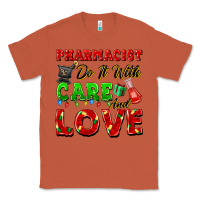 Copper pharmacist do it with care and love christmas Classic Tee - FaDigitalArtStudio