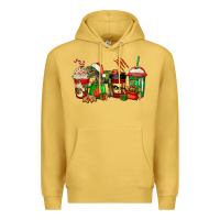 Antique Gold trex coffee cups Premium Hoodie - Jasminsmagicworld
