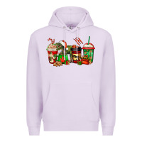 Lilac trex coffee cups Premium Hoodie - Jasminsmagicworld