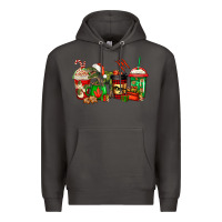 Smoke trex coffee cups Premium Hoodie - Jasminsmagicworld