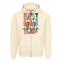 Sandshell Happy Easter Zipper Hoodie - RanaPortraitStore