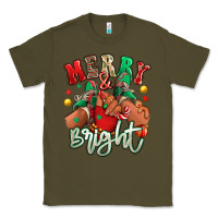 Army Green merry and bright black kid sneakers Classic Tee - RanaPortraitStore