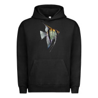 Pigment Black Angelfish Urban Hoodie - LillyAllenDesigns