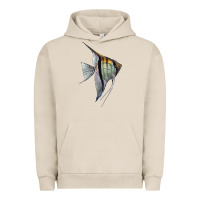 Pigment French Oak Angelfish Urban Hoodie - LillyAllenDesigns