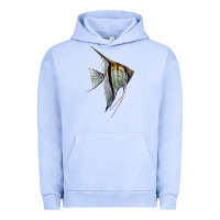Pigment Grape Ice Angelfish Urban Hoodie - LillyAllenDesigns