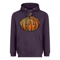 Plum leopard pumpkin Heavyweight Hoodie - RanaPortraitStore