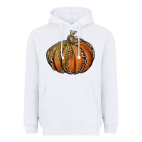 White leopard pumpkin Heavyweight Hoodie - RanaPortraitStore