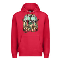Cardinal hippie soul caravan Premium Hoodie - BarkalooDesign