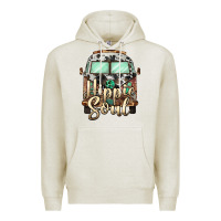 Oatmeal Heather hippie soul caravan Premium Hoodie - BarkalooDesign