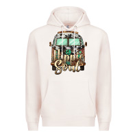 Pale Pink hippie soul caravan Premium Hoodie - BarkalooDesign